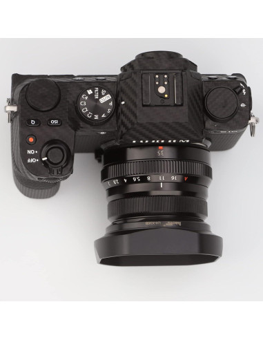 Capucha de Lente Cuadrada Haoge LH-X35B para Fujifilm 35mm y 23mm