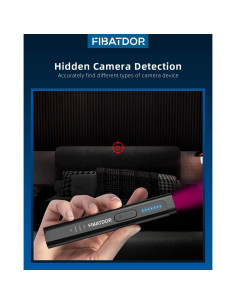 Detector de Cámaras Ocultas FIBATDOR - Portátil y Compacto 2