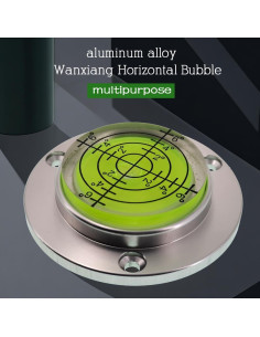 Nivel de burbuja magnético The Yan He 50mm aluminio 2