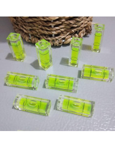Nivel de Burbuja Cuadrado SIZIKJXGHWYI 6 Piezas 10x10x29mm 2