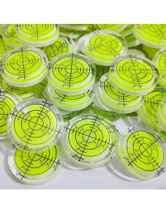 Juego de 6 Niveles de Burbuja Circulares SIZIKJXGHWYI 32mm 2