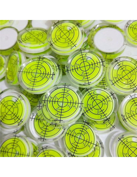 Juego de 6 Niveles de Burbuja Circulares SIZIKJXGHWYI 32mm