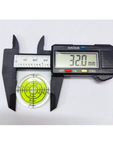 Juego de 6 Niveles de Burbuja Circulares SIZIKJXGHWYI 32mm