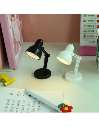 2 Lámparas de Mesa LED Plegables Omeet para Lectura Nocturna