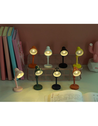 2 Lámparas de Mesa LED Plegables Omeet para Lectura Nocturna