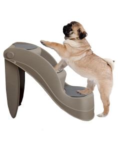 Escaleras para Mascotas PETMAKER 3 Pasos Beige - Duraderas