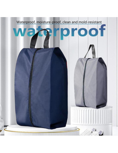 Bolsa de Zapatos de Viaje Impermeable 4 Piezas Nailon
