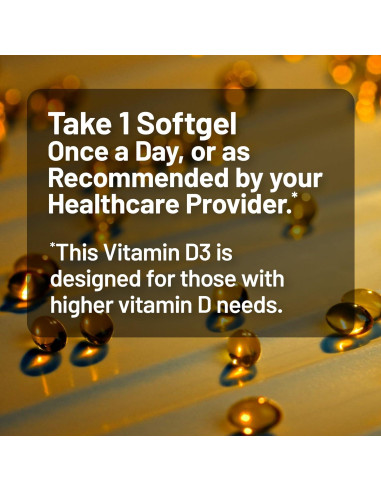 NatureWise Vitamina D3 10,000UI 30 Mini Softgels - Soporte Inmunológico