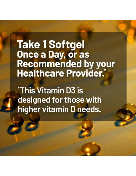 NatureWise Vitamina D3 10,000UI 30 Mini Softgels - Soporte Inmunológico