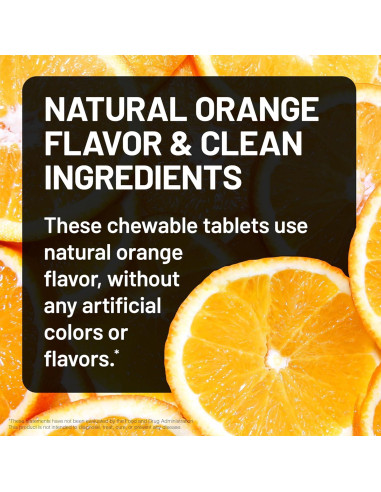 NatureWise Vitamina C Masticable 1000mg Naranja 90 Tabletas