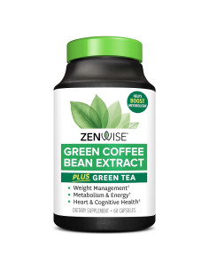 Extracto de Té Verde Zenwise Health 60 Cápsulas Veganas