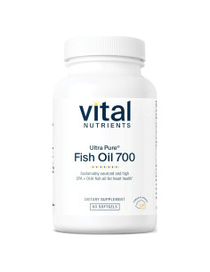 Aceite de Pescado Omega-3 Vital Nutrients 700mg 60 Cápsulas