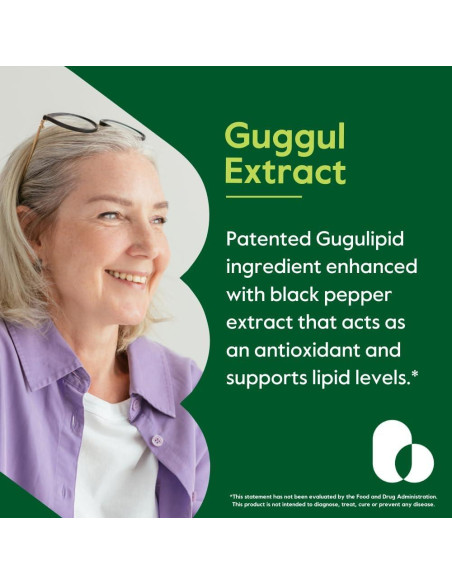 Suplemento de Guggul 500mg Bestvite 120 Cápsulas Veganas