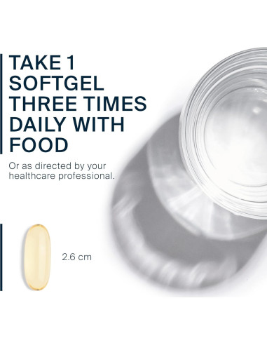 Aceite de Pescado Omega-3 Vital Nutrients 700mg 60 Cápsulas