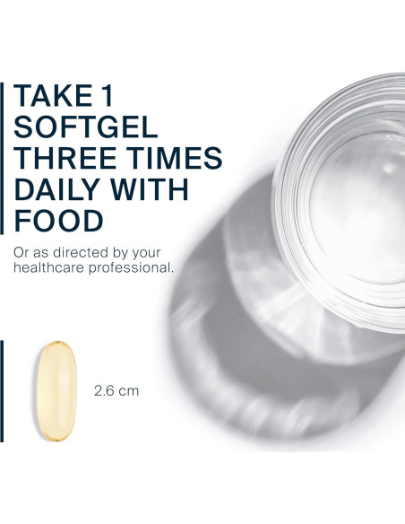 Aceite de Pescado Omega-3 Vital Nutrients 700mg 60 Cápsulas