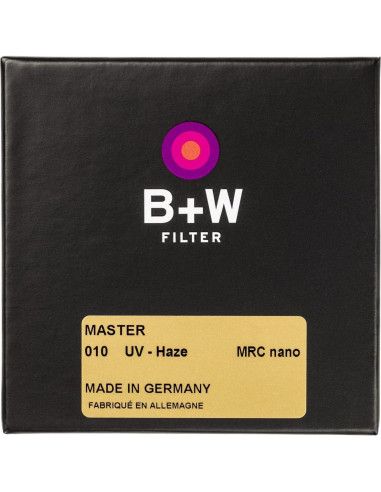 B+W Filtros 49mm Polarizador Circular y UV Haze MRC Nano