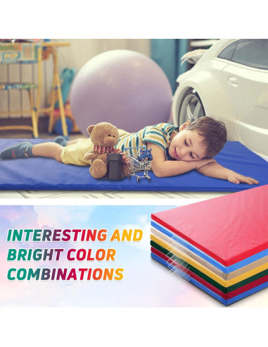 Alfombrillas de Descanso para Niños Geetery 7 Piezas 116x60 cm
