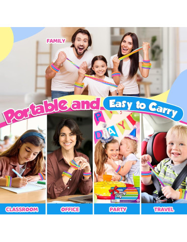 Cuerdas Fidget Sensory Toys KLT - Pulsera Ajustable para Niños