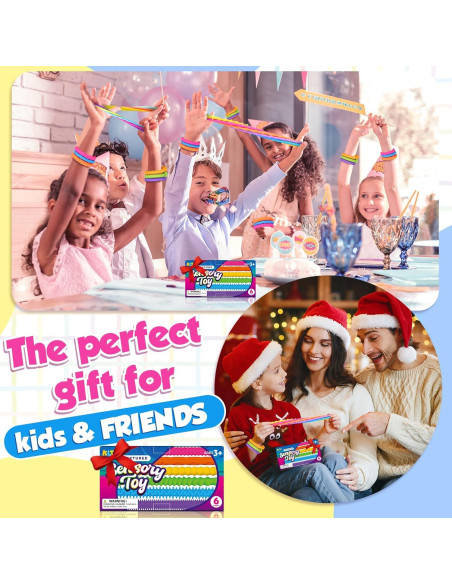 Cuerdas Fidget Sensory Toys KLT - Pulsera Ajustable para Niños