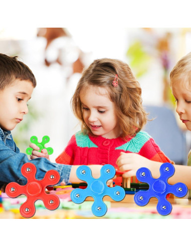 Paquete de 32 Spinners Antiestrés SUNPROUND 6.5 cm Silenciosos