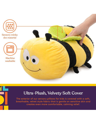 Almohada Vibrante Sensorial Suministros Especiales 30x13 cm