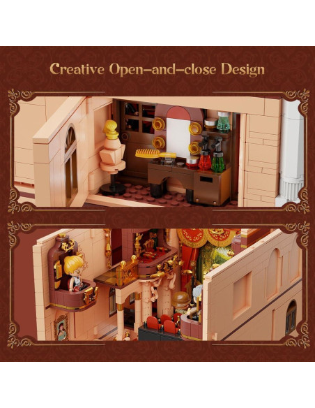 Conjunto de Teatro Europeo Vintage PANTASY - Modular 34x16cm Conjunto de Teatro Europeo Vintage PANTASY - Modular 34x16cm