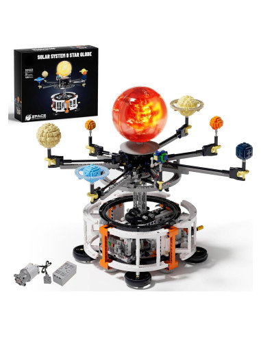 Kit de Construcción Espacial Solar DOLIVE 1282 PCS STEM 6-15 años