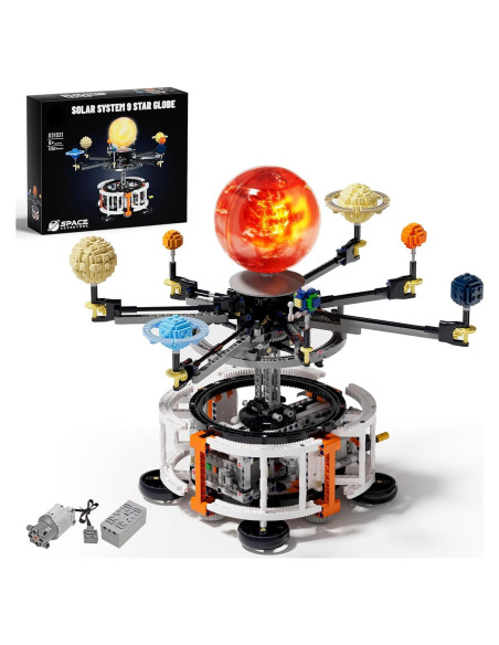 Kit de Construcción Espacial Solar DOLIVE 1282 PCS STEM 6-15 años