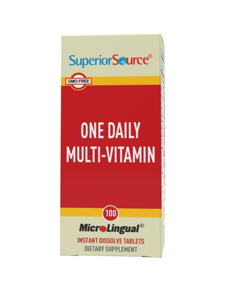 Multivitamínico Diario Superior Source 100 Tabletas MicroLingual Multivitamínico Diario Superior Source 100 Tabletas MicroLingual