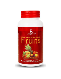 Suplemento de Frutas Totales JulyDeer - 90 Cápsulas Vegetarianas