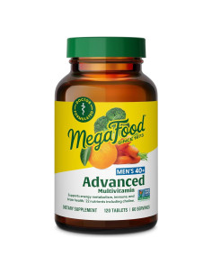 MegaFood Multivitamina Avanzada Hombres 40+ 60 Tabletas