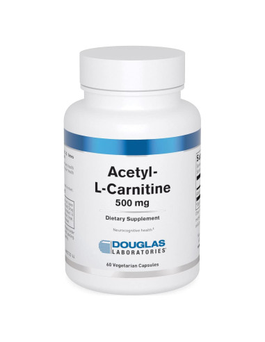 Acetil L-Carnitina 500 mg Douglas Laboratories 60 Cápsulas