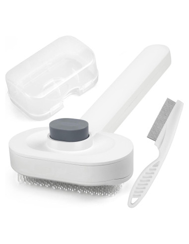 Cepillo Suave Autolimpiante para Gatos PrimePets 20cm