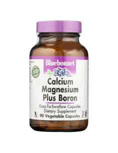 Cápsulas Vegetarianas de Calcio Magnesio Boro BlueBonnet 90 Unidades