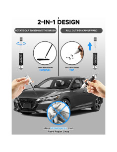 Pintura de Retoque Metálica KAD para Nissan 11.8 ml 2