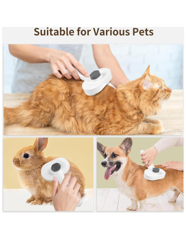 Cepillo Suave Autolimpiante para Gatos PrimePets 20cm