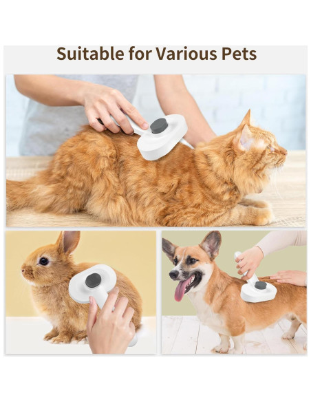 Cepillo Suave Autolimpiante para Gatos PrimePets 20cm Cepillo Suave Autolimpiante para Gatos PrimePets 20cm