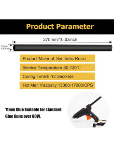 10 Palos de Pegamento Apalie para Reparación de Abolladuras 2