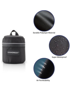 Funda para Lentes de Cámara XAMOREST 8x8cm Impermeable 2