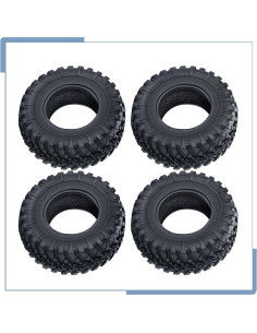 4 Neumáticos de Caucho Zolikar 38mm para Kyosho Mini Z 4x4 2