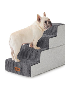 Escalera para Perros Pequeños Zomisia 4 Escalones Antideslizante