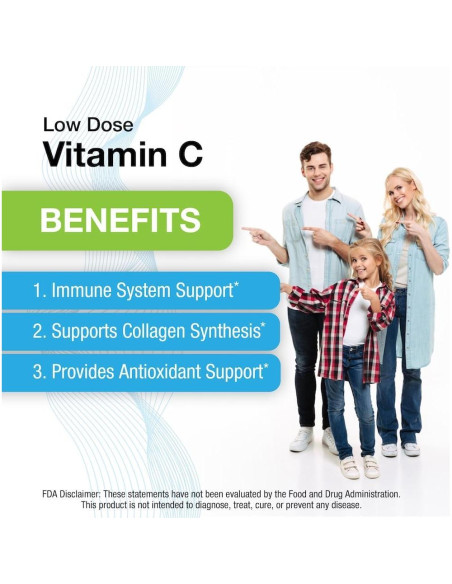 Vitamina C 250 mg Puregen Labs - 200 Tabletas Antioxidantes