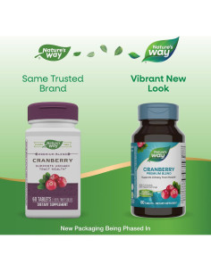 Suplemento de Arándano Nature's Way 60 Tabletas Vitamina C 2
