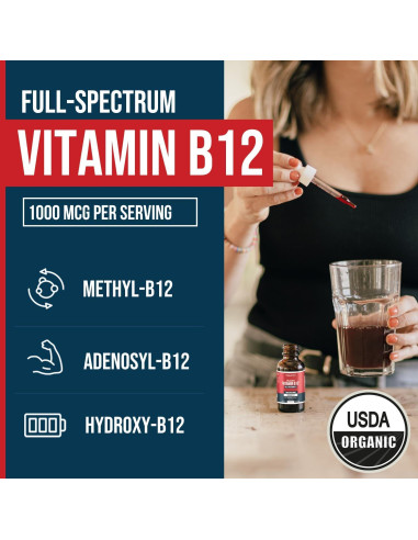 BioActive Vitamina B12 1000 mcg Triquetra Health Sabor Cereza