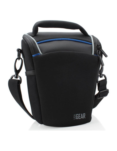 Funda para cámara DSLR USA Gear Negra con correa ajustable