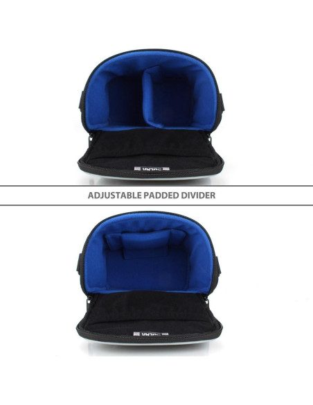 Funda para cámara DSLR USA Gear Negra con correa ajustable