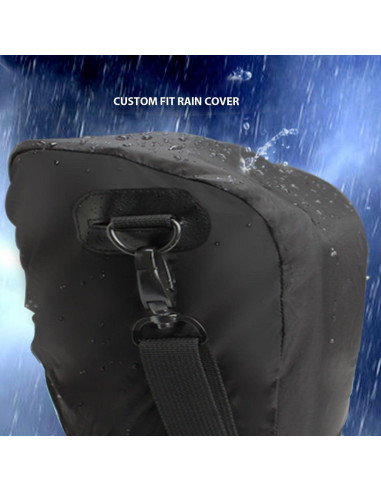 Funda para cámara DSLR USA Gear Negra con correa ajustable