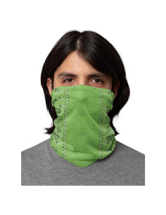Gaiter de Cuello Motique Accessories Estampado Paisley Verde