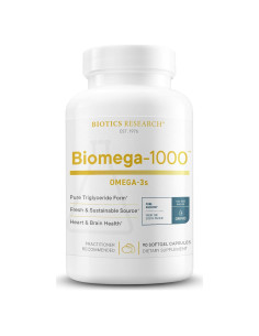 Biotics Research Biomega-1000 Omega 3 Aceite de Pescado 1000 mg - 90 Cápsulas