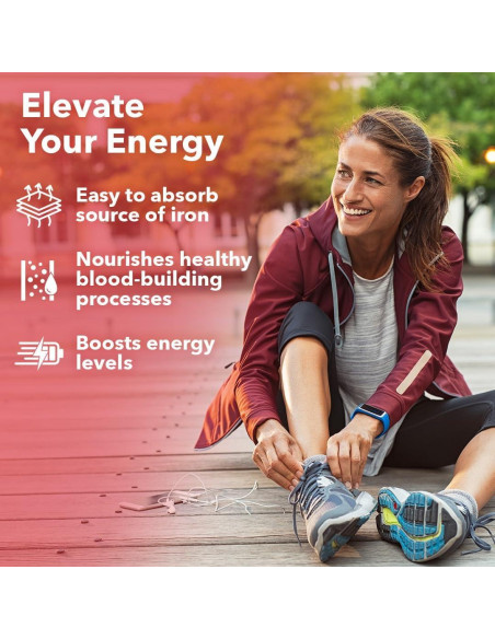 Suplemento de Hierro LifeSeasons Blood Nourish-R 60 Cápsulas